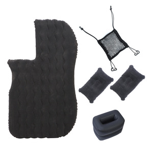 Air <b>Mattress</b> For Car Travel Bed Portable <b>Inflatable</b> Sleeping Pad With Pillow And Storage Net Black - Product Image 1