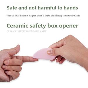 Cuchillo Multiusos Retráctil de Cerámica, Mini Cortador de Cajas para Abrir Paquetes y Otras Manualidades - Product Image 4