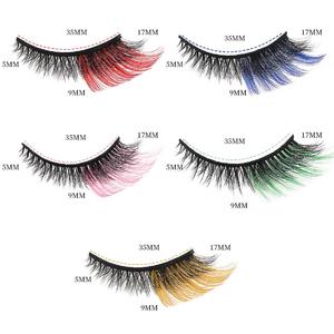 Muestra Gratuita de Pestañas Postizas de la Serie <span class=keywords><strong>MYC</strong></span>, Pestañas de Visón Sintético de 25 mm y Pestañas de Visón Sintético Veganas de Marca Privada - Product Image 4