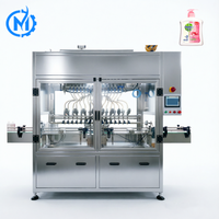 Machine de remplissage automatique linéaire pour détergent à lessive, shampoing, cosmétiques, bouteilles