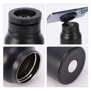 กระติกน้ำเก็บความร้อนแบบใหม่ ขนาด 24 ออนซ์ ผลิตจากโลหะ พร้อมที่ยึดโทรศัพท์ ทำจากสแตนเลสสตีล ใช้กับแม่เหล็กได้ - Product Image 5