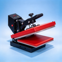Presse à chaud manuelle Meichao 40 x 60 cm, machine d'impression par transfert thermique à plat pour sublimation sur t-shirts, tapis de souris, sacs