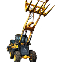Backhoe Loader Baru Luyu LY942, Bucket 1,2 Meter Kubik, Penggerak Empat Roda, Mesin Weichai, Komponen Inti Gear, Penanganan Material Pertanian
