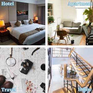 Alarme antivol portable 120 dB pour porte, cale de porte avec alarme, butée de porte en métal et caoutchouc pour entrée - Product Image 6