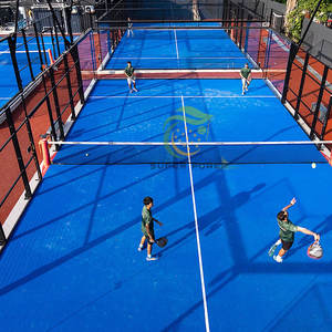 <span class=keywords><strong>Campo</strong></span> de deporte de Pádel para niños de 3 a 10 años Cancha de Pádel para niños Proveedor de mini Cancha de Pádel panorámica completa - Product Image 4