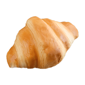 3,1 pouces, 1 pièce, Mignon modèle de pain simulé, Décoration pour la maison et la cuisine, Pains décorés de sucre en poudre, Jouets muraux DIY, Présentoir à croissants - Product Image 1
