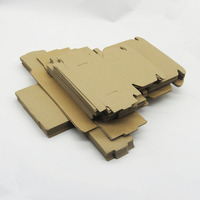 Logotipo de caja móvil de envío corrugado Kraft personalizado-Cartón de correo de papel impreso con especificaciones de lámina