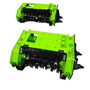 เครื่องตัดหญ้าไฮดรอลิกแบบติดตั้งบนรถตักล้อยาง ดีเซลยูโร 5/EPA กำลังขายดี พร้อมระบบ PLC แรงบิดสูง สำหรับงานตัดไม้และทำความสะอาดพื้นที่ - Product Image 5