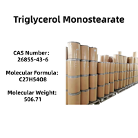 Monostéarate de triglycéride, qualité alimentaire, émulsifiant et épaississant, agent hydratant et stabilisant