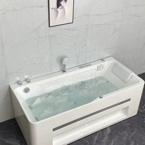Vente en gros d'usine : Baignoires spa modernes en acrylique avec massage à air, forme rectangulaire, pour salles de bain, maisons, hôtels, hôpitaux - Product Image 3