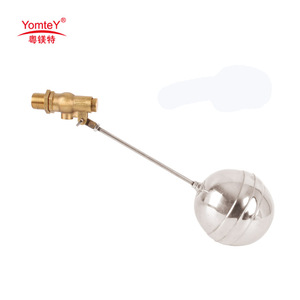 YomteY Brass Float Valve 1 In Ball Type For Water Control - Product Image 1