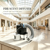 LUXAROMES F05 1500ml Diffuseur d'arômes à deux fluides dissimulés, système de diffusion de parfum sans eau avec contrôle Wi-Fi via application pour espaces de 5000m³