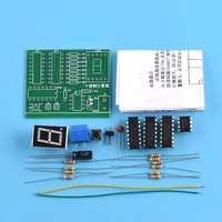 Kit de contador decimal - Circuito electrónico sencillo para enseñanza y pruebas, producción electrónica DIY, piezas de repuesto