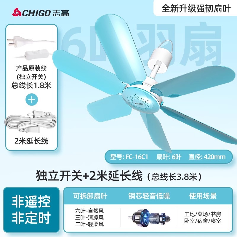 Rallonge bleue de 2 mètres