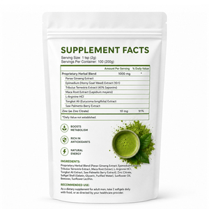 High Quality Organic Ceremonial Grade Matcha Latte Green Tea Powder HALAL Certified Adult Dietary Fiber Supplement Detox - Product Image 4