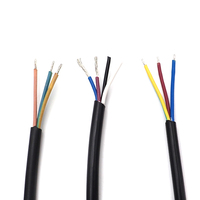 Bouclier de tresse de fil de cuivre nu de bonne qualité UL2725 fil de câble électrique multibrin à 4 noyaux à 8 noyaux
