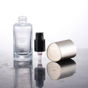 30ml hình dạng tam giác kính nền tảng chai 30ml mỹ phẩm bao bì container Nhà cung cấp Mặt kem mỹ phẩm chai - Product Image 2