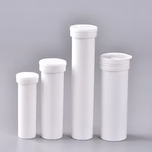 Plastic Vc Effervescent Tablet Tube for Effervescent Vitamin C Tablets vitamin c effervescent tablet bottle with desiccant cover