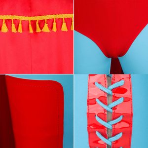 Manteau de lutteur mexicain Cosplay Crazy Halloween Tauromachie Cosplay Costume pour adulte - Product Image 6