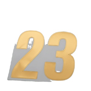 สติกเกอร์ตัวอักษรกลิตเตอร์ขายส่ง, สติกเกอร์ไวนิลติดเอง, สติกเกอร์ตัวอักษรและตัวเลข, ป้ายหมายเลขตู้จดหมาย, สติกเกอร์ติดสมุด - Product Image 1