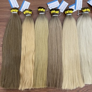 Articles les plus vendus variété de couleurs cheveux naturels droits en vrac fabriqués à partir de cheveux humains 100% avec un grand stock prix de gros - Product Image 6