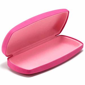 Étui à lunettes en cuir rectangulaire noir, boîte de rangement durable pour lunettes de prescription, taille 3-5,9 pouces, hiver 2021 - Product Image 4