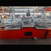 Machine de découpe automatique de noyaux de transformateurs 220V 16KW, contrôle PLC de haute précision, nivellement de 0,02 mm/m, 70 m/minute, acier galvanisé