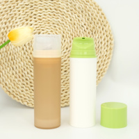 Flacon cosmétique à pompe sans air en PP de couleur personnalisée, 30 ml, 50 ml, 80 ml, 100 ml, 120 ml
