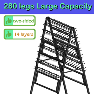 Nuovo Supporto Espositore in Metallo con Gancio per Salone di Bellezza per Trecce di Capelli Umani, Extension di Capelli Grezzi e Parrucche Sintetiche con Lace Frontale Senza Colla - Product Image 4