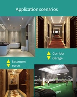 Xiaomi — capteurs de mouvement pir intelligents, interrupteur de porte, lumière led, pour projet d'hôtel, capteur automatique