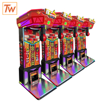 Máquina de Boxeo TOPWAY que Funciona con Monedas, Juego de Arcade para Medir la Fuerza, Ideal para Bares, Pubs y Centros de Entretenimiento, Diversión para Adultos