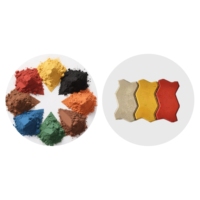 Teinture en oxyde de fer jaune, colorant, pour briques
