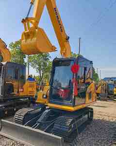 Wholesale Second-<b>hand</b> komatsu Pc70 Used <b>Mini</b> Excavator 7ton 70 Used Excavators Tractor Hydraulic System China Stock Low Hours - Product Image 2