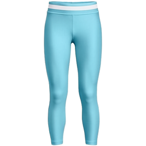 Pantalon de yoga uni froncé en gros, taille haute, longueur cheville, en nylon léger, protection solaire, séchage rapide pour femme - Product Image 1
