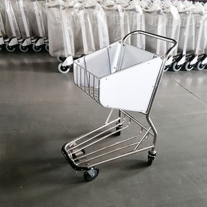 <span class=keywords><strong>4</strong></span> पहिया की दुकान शॉपिंग ट्रॉली हैंड कार हवाई अड्डे के सामान ट्रॉली गाड़ी यात्री सामान हवाई अड्डा ट्रॉली - Product Image 4