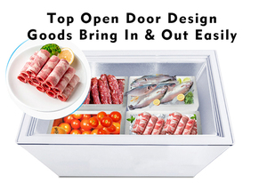 Congelador profundo para supermercado, congelador Horizontal con puerta abierta superior BD/BC-110 - Product Image 4