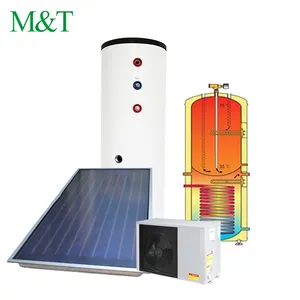 2024 Stainless Steel House 1000l Cool Hot Water Boiler Tank For Solar Split System