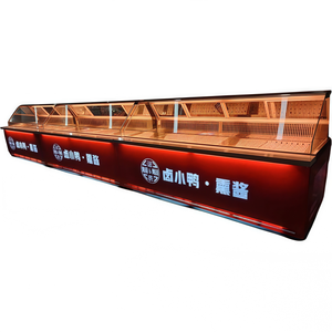 Vitrine multi-température <span class=keywords><strong>de</strong></span> qualité supérieure pour les haricots noirs fermentés en langue <span class=keywords><strong>de</strong></span> <span class=keywords><strong>canard</strong></span> <span class=keywords><strong>fumé</strong></span> et les crevettes congelées <span class=keywords><strong>de</strong></span> la rivière Shanghai Mode <span class=keywords><strong>de</strong></span> refroidissement par air - Product Image 2