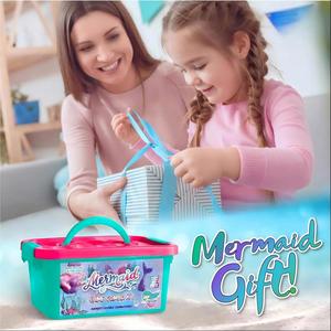 Kit de slime sirène pour filles, cadeau d'été, kit de fabrication de slime pour garçons et filles, slime brillant, métallique, pailleté, jouet - Product Image 6