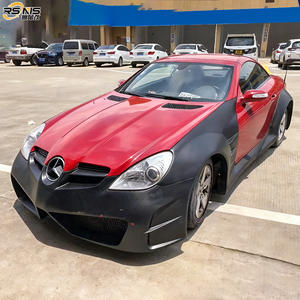 Pour <span class=keywords><strong>Mercedes</strong></span> Benz <span class=keywords><strong>SLK</strong></span> <span class=keywords><strong>R171</strong></span> Kit de carrosserie large mises à niveau de haute qualité pare-chocs de voiture jupes latérales ailes <span class=keywords><strong>accessoires</strong></span> Auto - Product Image 2