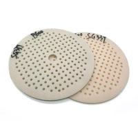 Disques en mousse abrasive Super douce avec trous, tampon éponge de finition automatique pour atelier de carrosserie