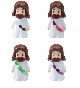 Decoración de Jardín en Miniatura, Figura de Jesucristo de Resina, Adorno de Escritorio Cristiano Espiritual, Recuerdo Religioso, Ideas de Regalo - Product Image 6