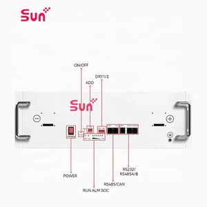 5KWH 51.2V Lithium Iron Phosphate <b>Battery</b> Home Solar System IP65 Stackable Hybrid Grid <b>Connection</b> 100AH BMS - Product Image 3