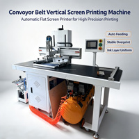 Máquina de Serigrafía Automática de Alta Precisión con Línea de Ensamblaje y Alimentación por Cinta, Máquina de Serigrafía Vertical