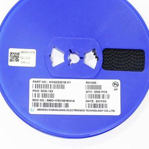 brand-new original MMSZ5251B K1 SOD-123 Diodes Zener Diodes 350mW 22V 0.1uA - Product Image 1
