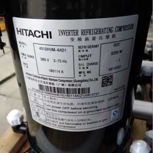 Compresor de Refrigeración Inverter Hitachi 401DHVM-64D1 R22 5250W, Aire Acondicionado, Refrigeración y Calefacción - Product Image 1