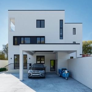 <span class=keywords><strong>Villa</strong></span> prefabbricata <span class=keywords><strong>del</strong></span> villaggio di 300 m2 con il posto auto coperto - Product Image 1