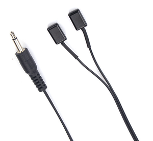 Bxon สายแยกสัญญาณอินฟราเรด2หัวยาว1.5ม. พร้อมสายปลั๊กโมโน3.5มม. 1ถึง2สายคู่ - Product Image 3