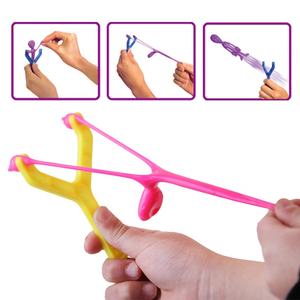 참신 플라스틱 재미 Catapult Tpr 스트레치 스티커 외계인 Slingshot 프로모션 비행 장난감 - Product Image 4