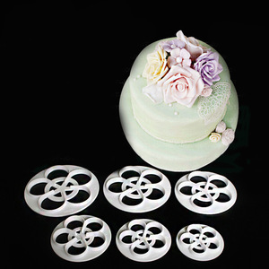 6 Piece Plum Blossom Fondant Mold Set For <b>Cake</b> <b>Decorating</b> Reusable Flower Embossing Tool Wedding <b>Cake</b> <b>Supplies</b> - Product Image 1